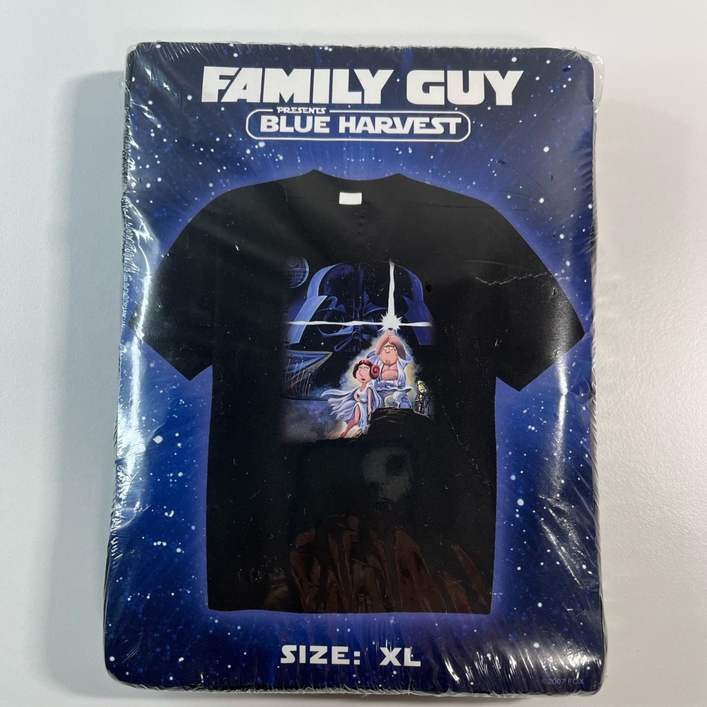 COPY - Family Guy blue harvest shirt